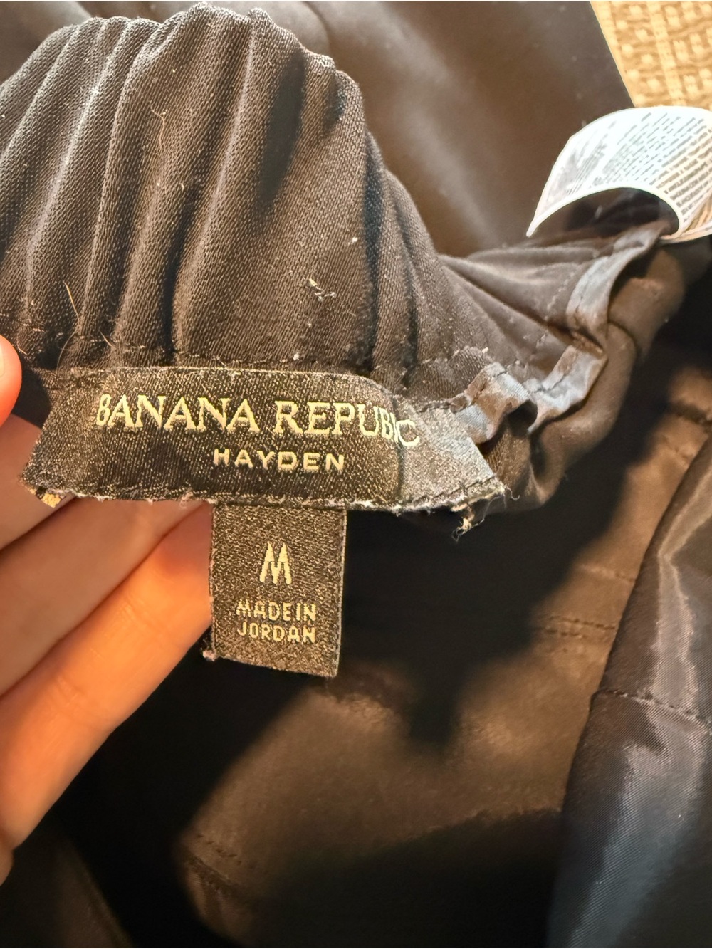 Banana Republic Black Hayden Dress Pants - Picture 3 of 5